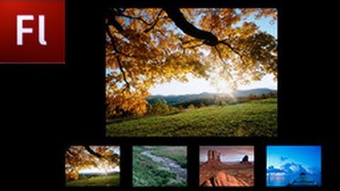 Flash Tutorial: Create a Simple Image Gallery! -HD-