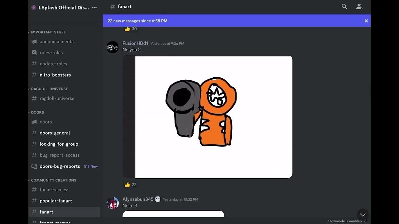 Doors Discord server being quite threatening YouTube