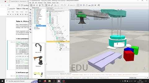 Pick and place: cinemática inversa con Python y CoppeliaSim