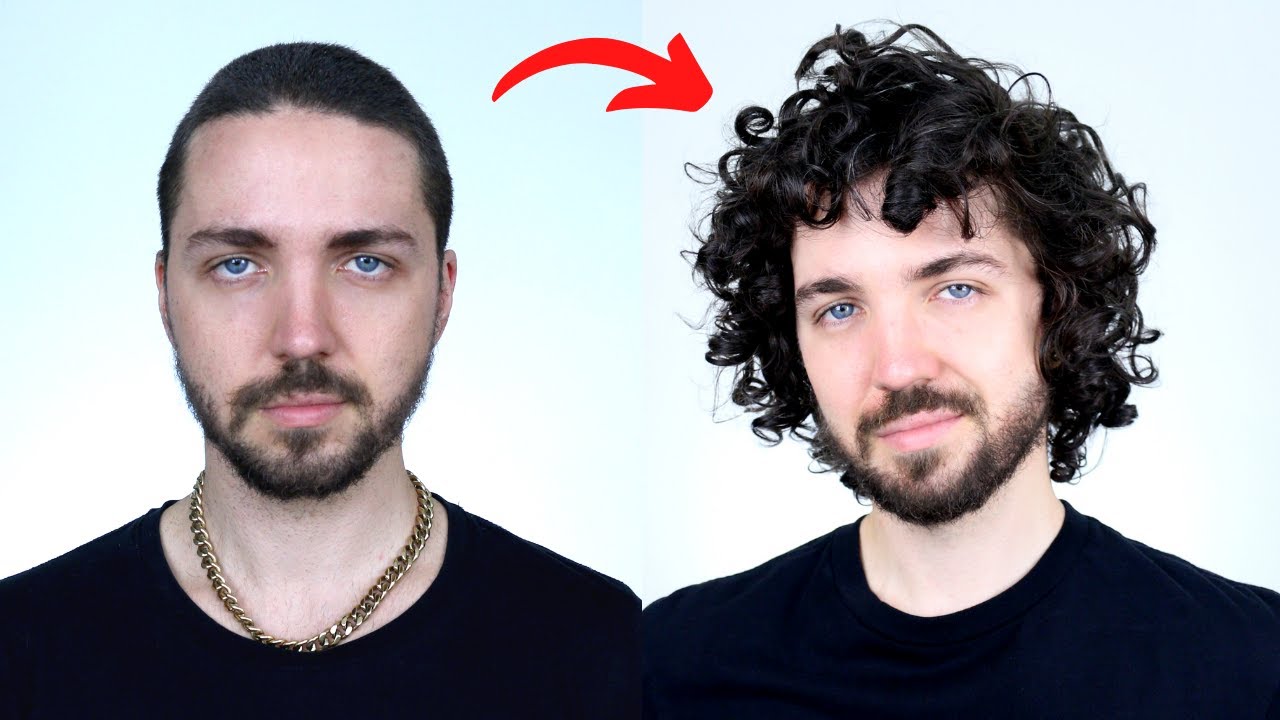 I Had 0 Haircuts For 1 Year  Mens Hair Growth Journey  YouTube