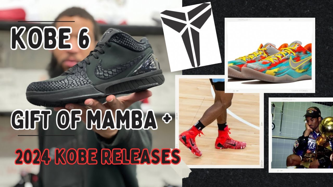 KOBE 4 PROTO GIFT OF MAMBA IN HAND REVIEW + 2024 LEAKED KOBE