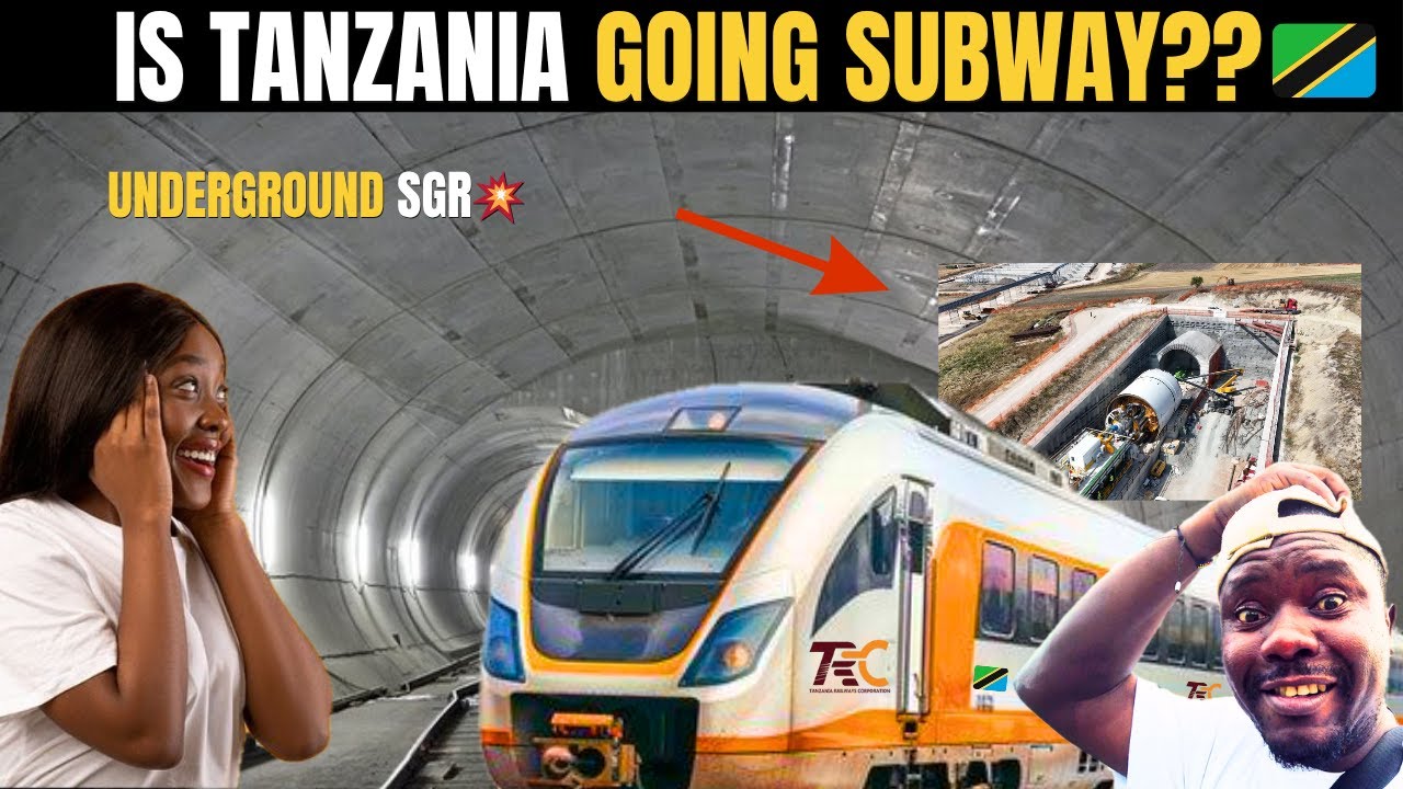 Hidden SGR Tunnels Beneath Dar es Salaam! 🚇 | Tanzania’s Secret Mega Project