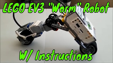 The LEGO EV3 "Worm" Robot With Building Instructions!!!