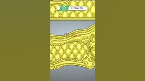 Wooden Bed Design for cnc router Machine  #gszone #design #cnccut #wood #cncrouter #artcam #carving