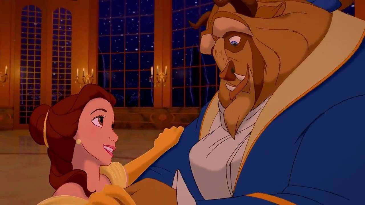 AMV beauty and the beast Young and Beautiful
