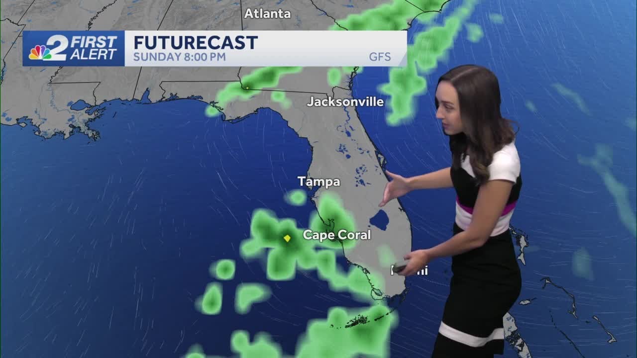 Thursday Forecast: Slightly warmer with stray afternoon showers - YouTube