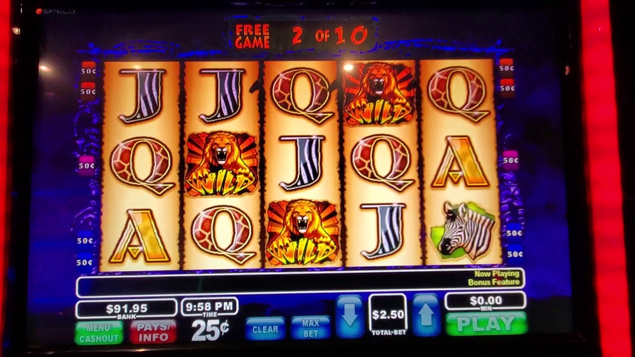 gumi slots reel frontier The Wild Life VLT - Max Bet Bonus! (Over 400X)