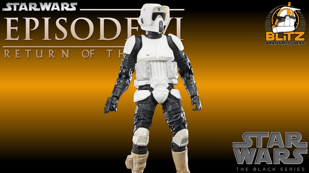 Hasbro The Black Series Return of the Jedi 40th Biker Scout Review