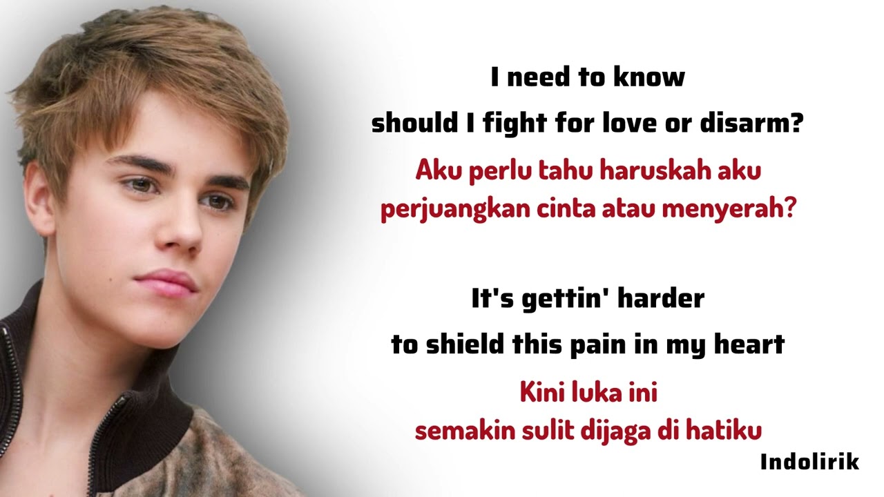 Justin Bieber - That Should Be Me | Lirik Terjemahan