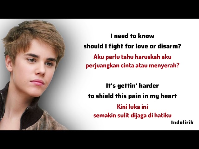 Justin Bieber - That Should Be Me | Lirik Terjemahan class=