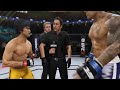 Bruce Lee vs. Isaac Frost (EA Sports UFC 3) - Crazy UFC 👊🤪