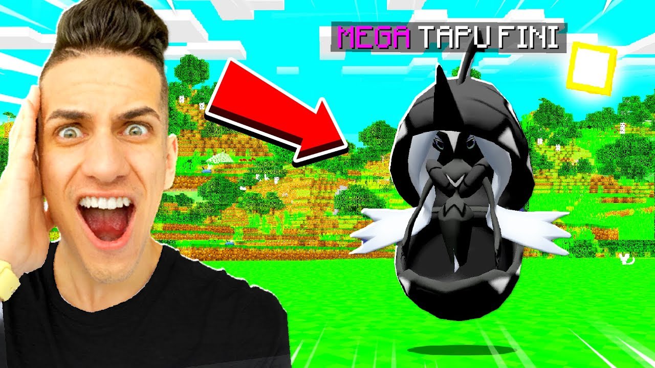CATCHING RAREST SHINY MEGA POKEMON IN MINECRAFT - YouTube