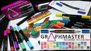 Rotuladores GRAPHMASTER - Review + Graffiti