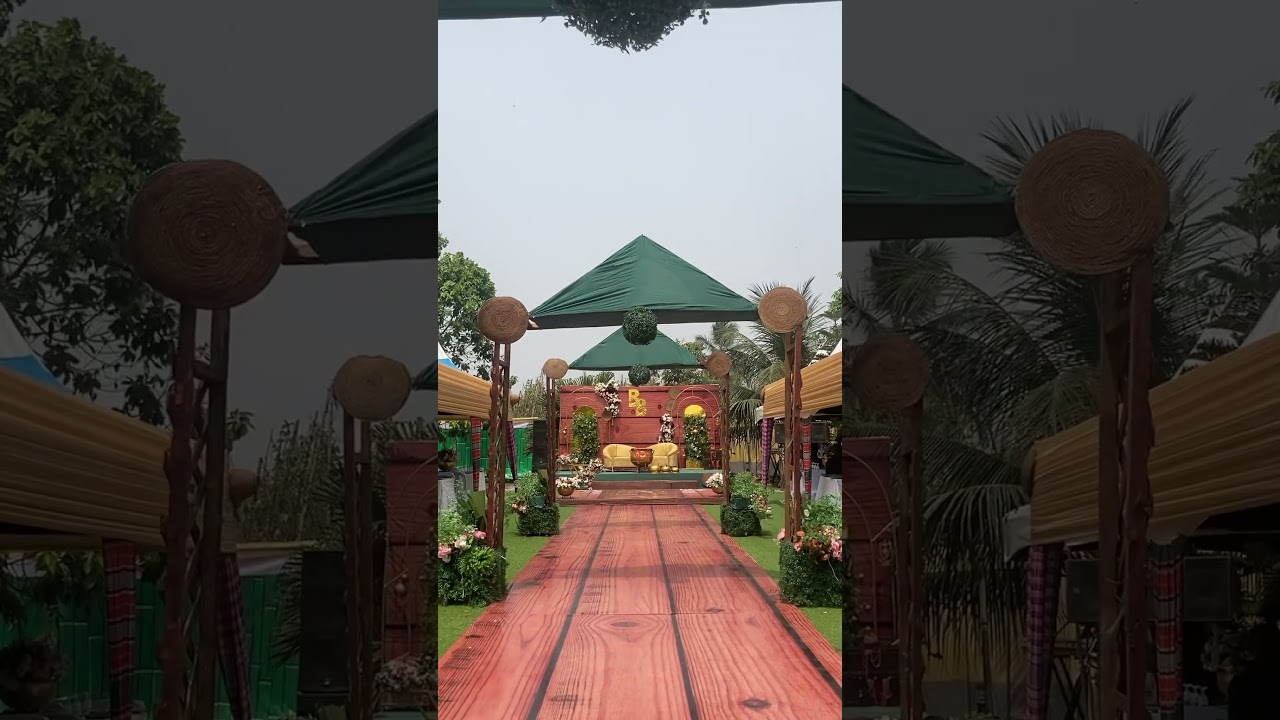 Traditional wedding decor 