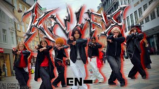 Kpop In Public Knife - Enhypen 엔하이픈 Dance Cover From Denmark Code9 Dance Crew