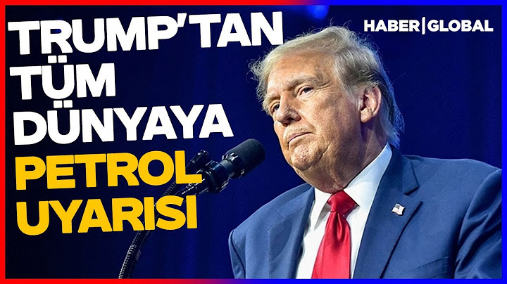 CANLI | Trump'tan Dünyaya Petrol Uyarısı: DÜŞMANIN EKMEĞİNE YAĞ SÜRMEYİN!
