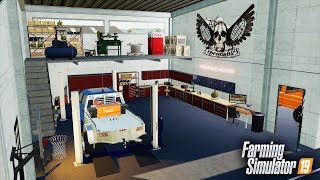 FS19 NEW EXPENDABLES EDITION REPAIR SHOP FOR OUR DEALERSHIP! RCC