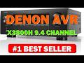 Denon AVR X3800H 9.4 Channel 8K Home Theater Receiver IMAX Enhanced with Dolby - B0BT66Z2S5
