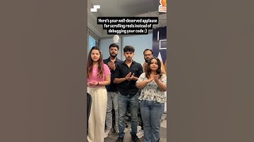 👾Debugging The Code | Fun Reel For College Students | Coders Life🤓 #shorts #sunstone #viralshorts