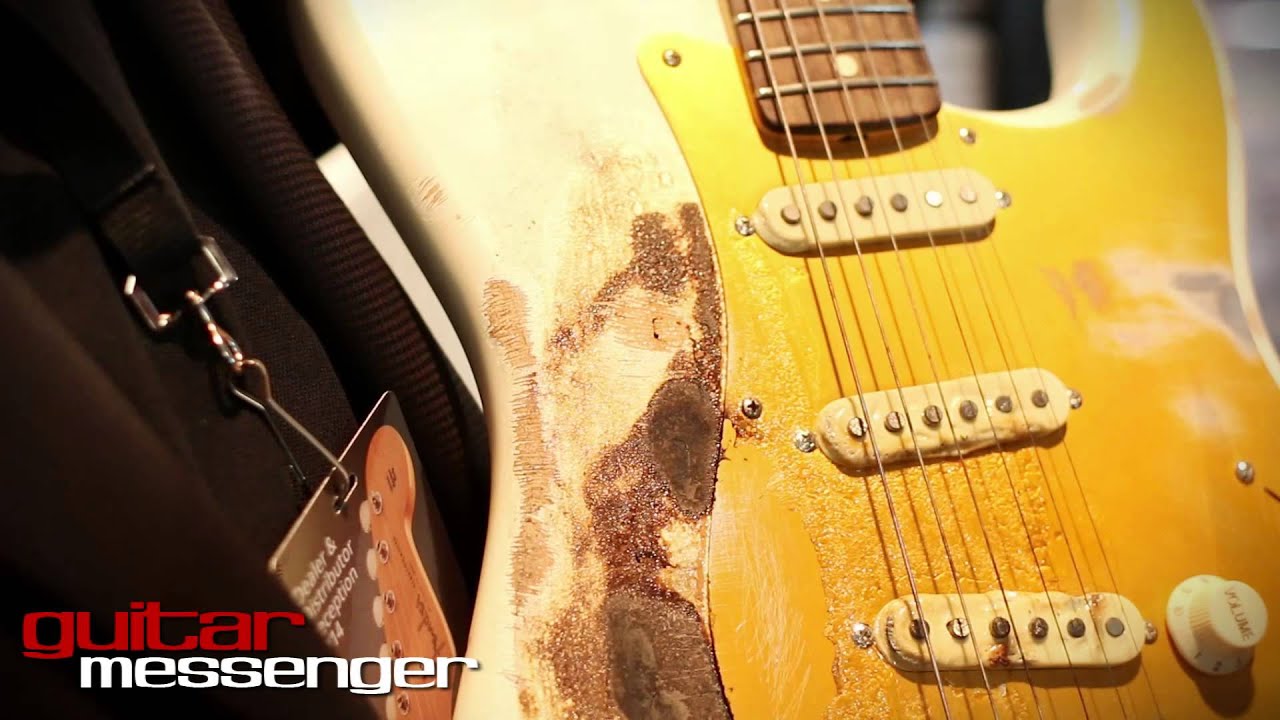 NAMM 2014: Fender Music Foundation - Bruno Mars Stratocaster