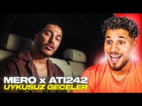 MERO x ATI242 - UYKUSUZ GECELER | Kaan Yavi Reaktion
