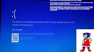 Sonic Reacts Ytp Pinkfong Wonderstar Gets A Bsod