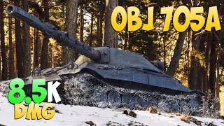 картинка: Об 705А - 4 Kills 8.5K DMG - Приятный! - Мир Танков