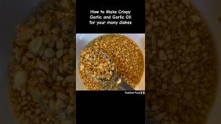 How to Make Crispy Garlic and Garlic oil  #shortvideo #shortsvideo #shortsviral #shorts #shortsfeed