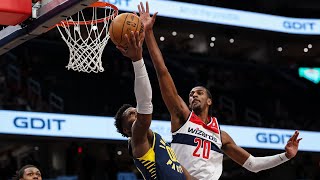 Best blocks from Alex Sarr's rookie year with Wizards