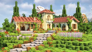 Tuscan House | Minecraft Timelapse