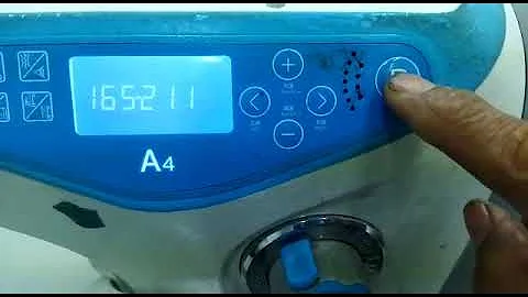 Jack A4 Straight Stitch Tutorial! How to perform an internal reset correctly and position (needle...