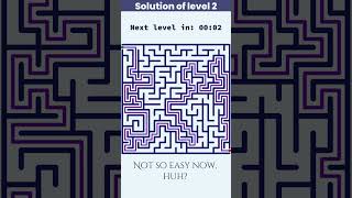 Can You Solve All 3 Maze Puzzle Levels in 60 Seconds? 🧩🕹️
