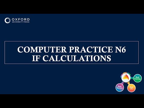 COMPUTER PRACTICE N6 IF CALCULATIONS EXAMINATION QUESTION PAPER 2020 ...