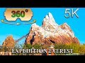 360° / VR 5K - Expedition Everest Full Ride at Animal Kingdom - Walt Disney World