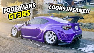 Assembling My POOR MANS GT3RS! | The Widebody BRZ Is Now COMPLETE!