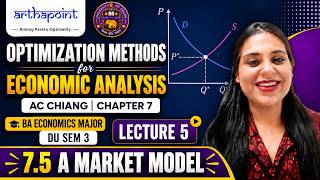2026 | Optimization Methods for Economic Analysis | Chapter 7 | AC Chiang | Sem 3 BA Economics Major