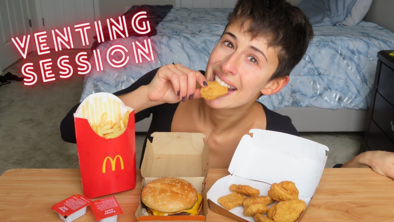 MCDONALD'S MUKBANG hehe