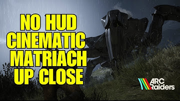 ARC RAIDERS 🟥🟧🟩🟦 The Matriarch NO HUD Up close in the storm ABSOLUTELY BEAUTIFUL