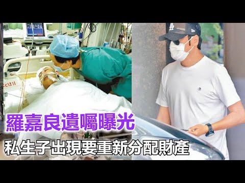 羅嘉良遺曝光，私生子出現要重新分配財產，羅妻帶孩子出門被攔截，流淚難過，怎麼會這樣---H娛樂#羅嘉良