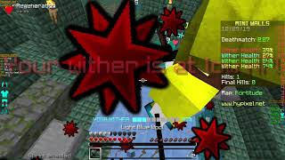Hypixel Mini Walls Trapping [Plus 6qy not dying on a very embarrassing way]