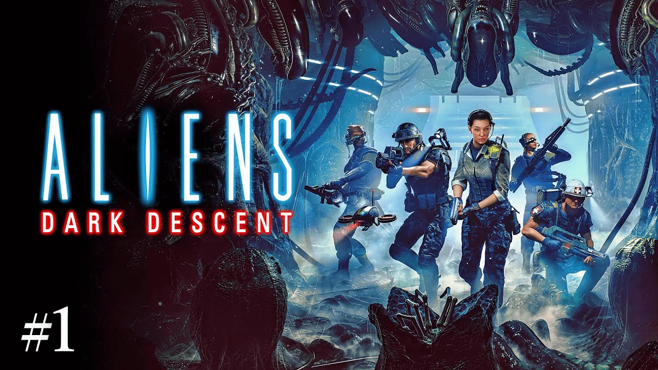 #1 Aliens: Dark Descent　実況　エイリアンの新作ゲームを遊んでみます