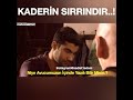 Kaderin sırrındır. Ramiz Karaeski...