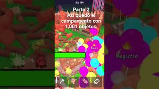 Parte 2, Arrojando 1001 Objetos Al Campamento.