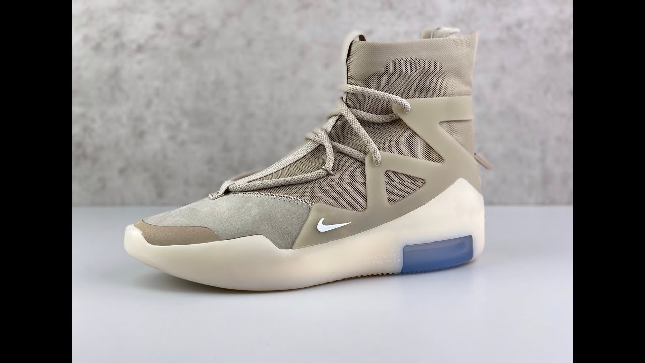 fear of god nike 1 oatmeal