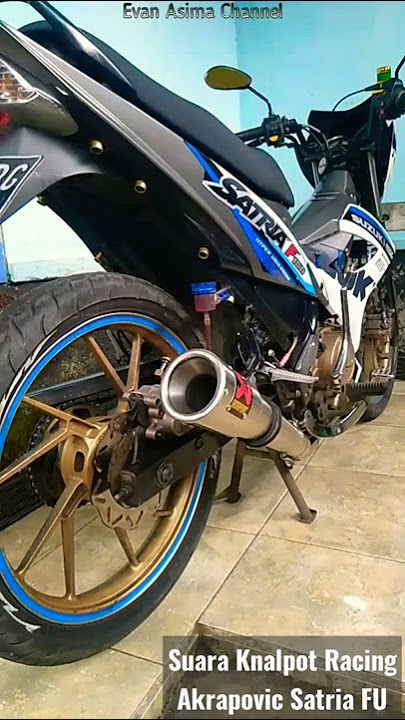 Suara GAHAR Knalpot Akrapovic Di Satria F150 Facelift (Satria FU)