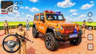 Indian Theft Auto Simulator | Police Thar Driving Gameplay 🚓🔥 Open World Game