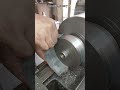 Fitting, Emery & Final Finish 🔧📏 | Lathe Process #machine #youtube #shorts #turningtool