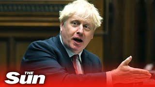 Live: Boris Johnson faces Keir Starmer at PMQs