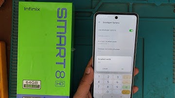 Infinix SMART 8 HD & 8 Plus DPI Option On (Sensitivity Increase) Freefire