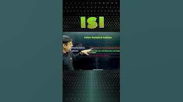 ISI 2024- Complete Details Details 😎✅#shorts #isi #indianstatisticalservice #engineering #isi2024